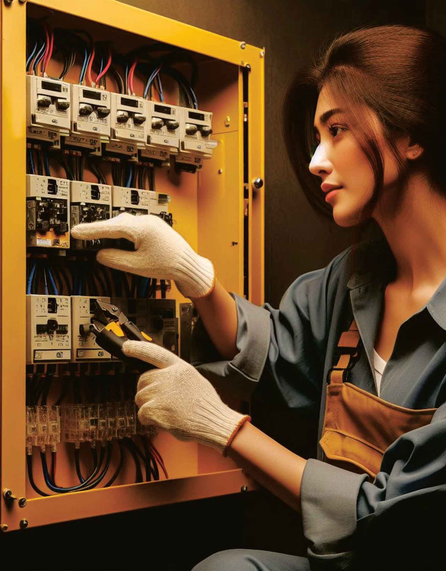 Custom copper busbar runs